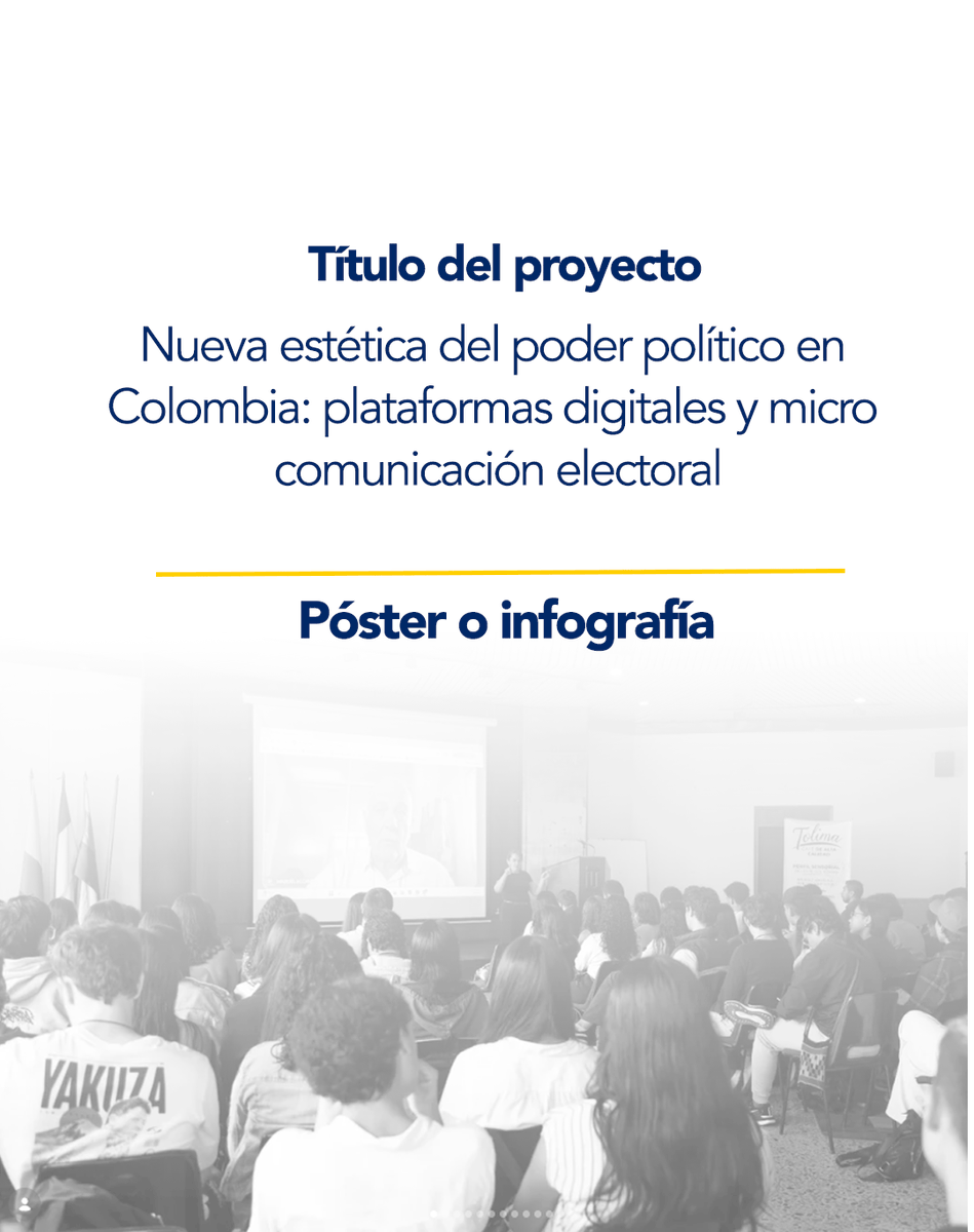 Accpol1's tweet photo. 🏆✨Conoce a los proyectos destacados del II Encuentro Nacional de Semilleros de Investigación en Ciencia Política – ACCPOL. 
A quienes ganaron por favor escribir al correo: asociacioncolombianadecp@gmail.com https://t.co/yrx83YUMyu