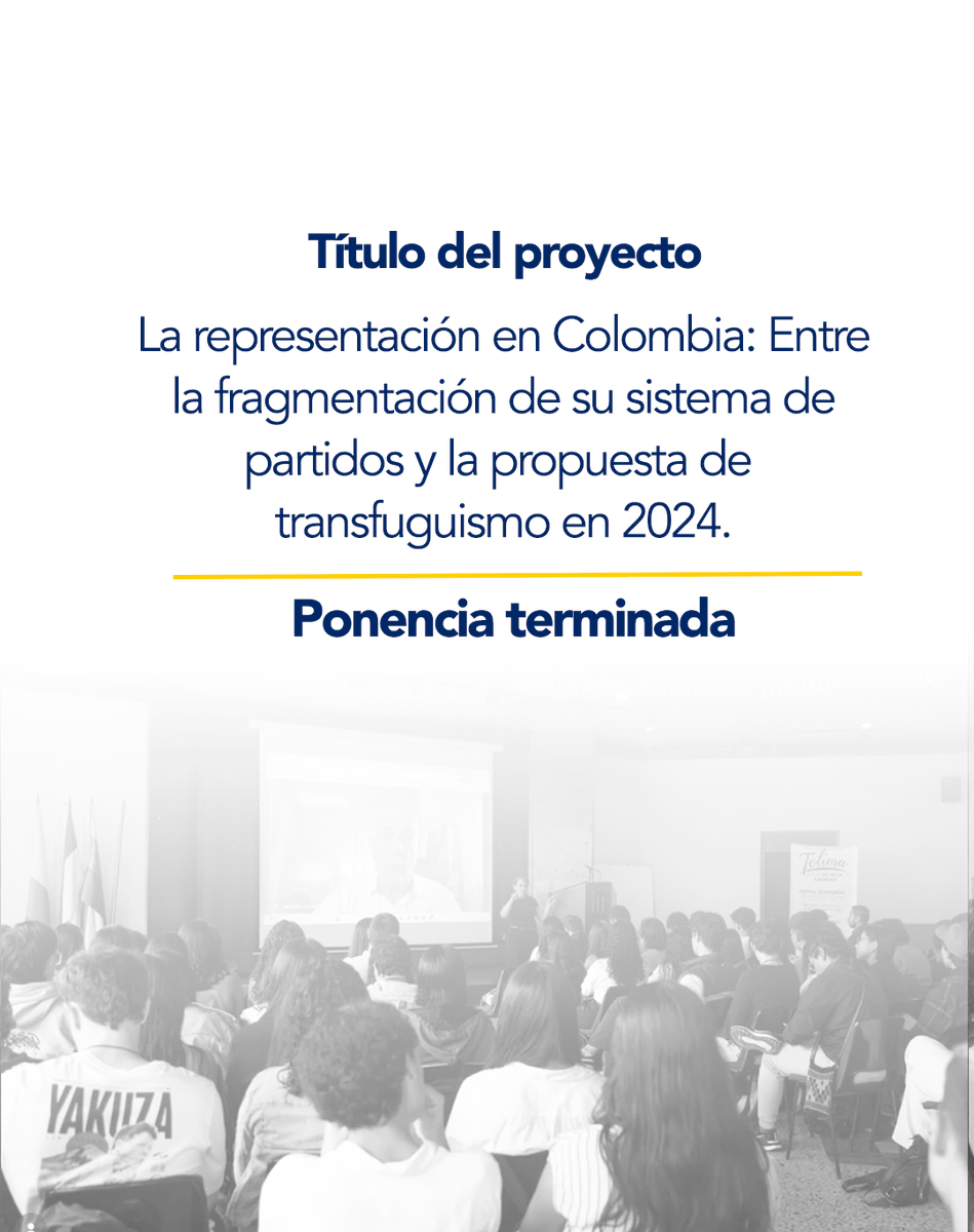 Accpol1's tweet photo. 🏆✨Conoce a los proyectos destacados del II Encuentro Nacional de Semilleros de Investigación en Ciencia Política – ACCPOL. 
A quienes ganaron por favor escribir al correo: asociacioncolombianadecp@gmail.com https://t.co/yrx83YUMyu