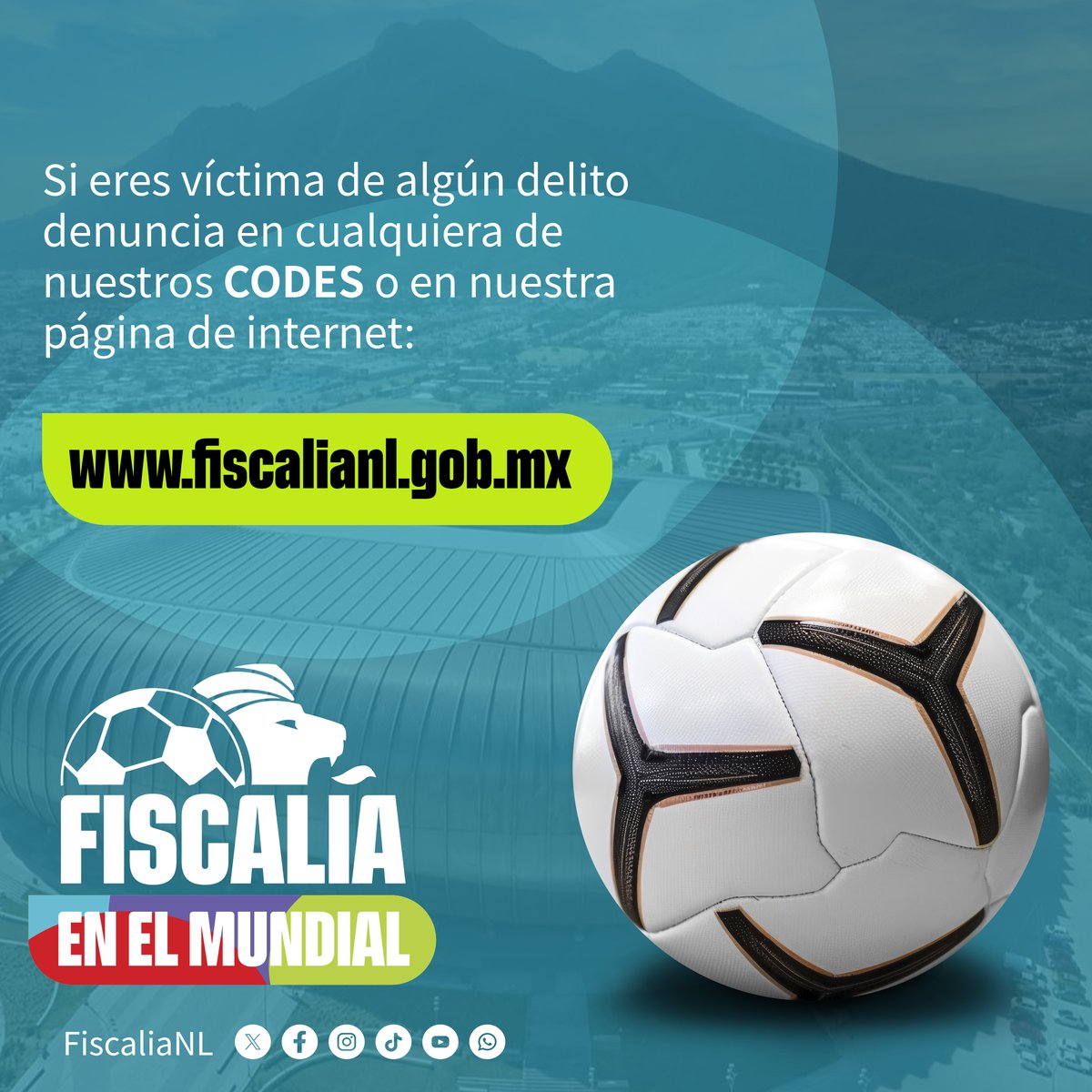 Fiscalía Nuevo León tweet media