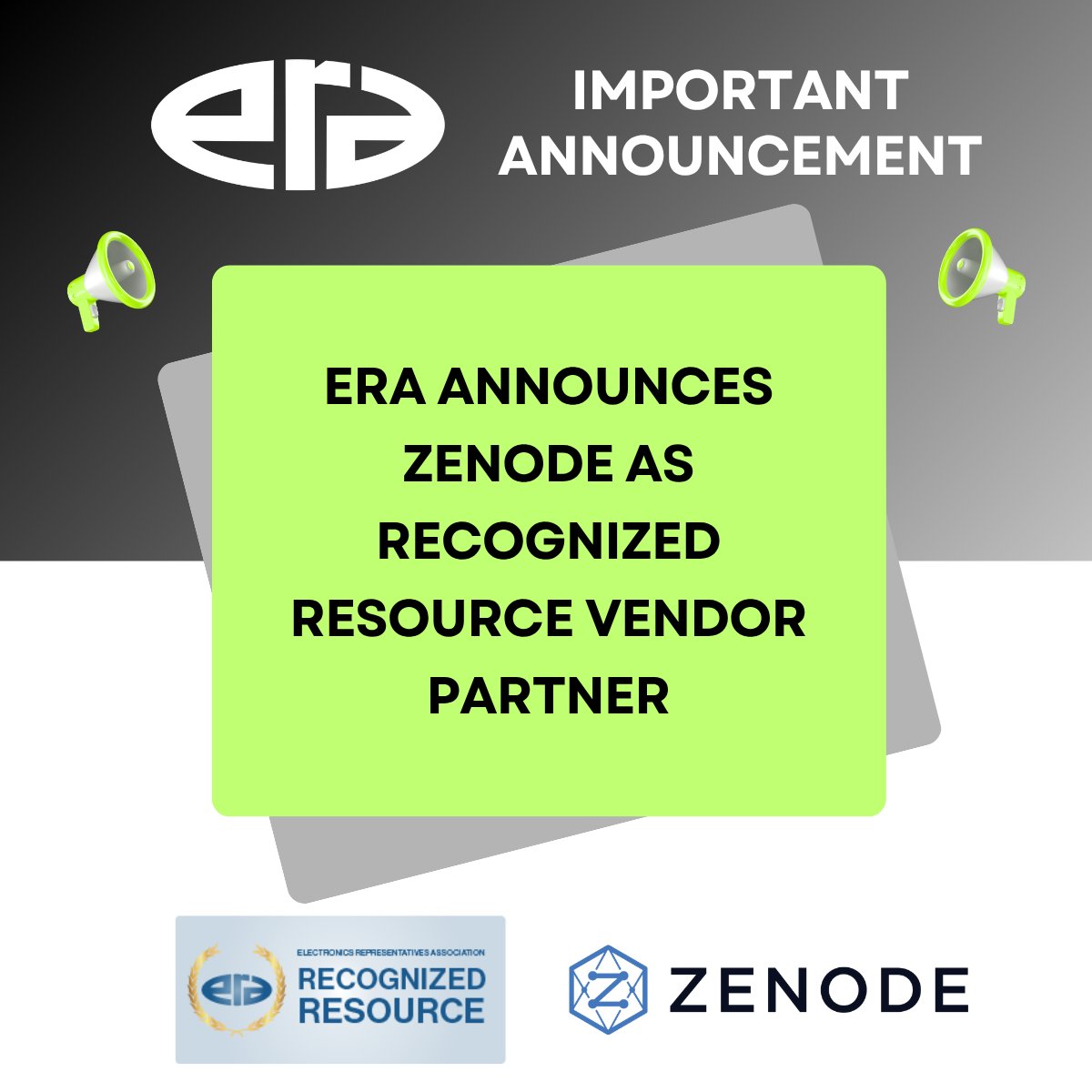 era_org's tweet photo. ERA has officially named Zenode as its newest Recognized Resource partner!

Manual BOM cross-referencing is a notorious bottleneck. Zenode's AI-driven platform turns a process that used to take days into one that takes minutes

Visit https://t.co/RFE2oYF6mT. https://t.co/01cBNzyxWJ