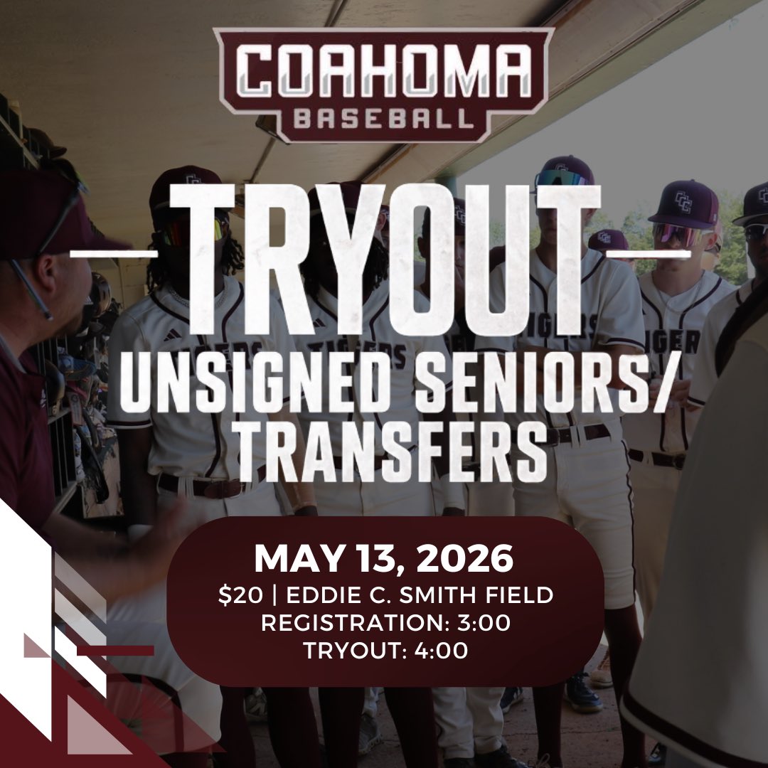 Coahoma CC Baseball tweet media