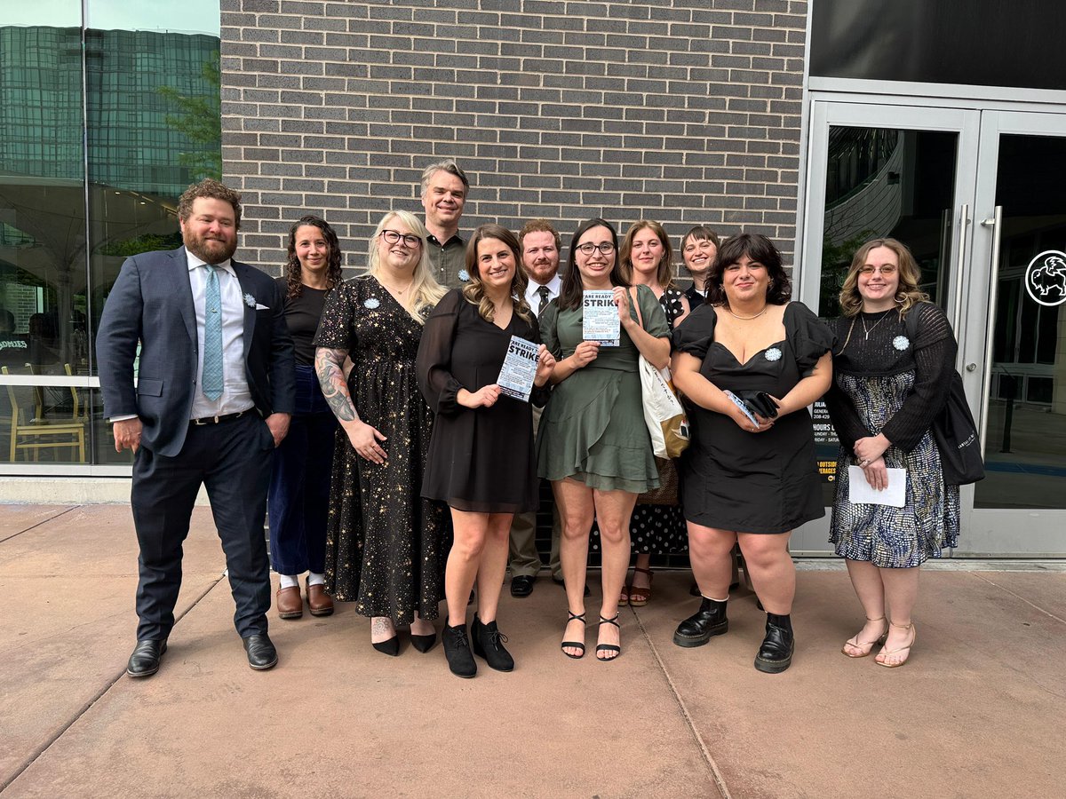 IdahoNewsGuild's tweet photo. Idaho Statesman journalists won 53 awards at the Idaho Press Club Awards. Our talented union members deserve to be able to afford to keep working at the jobs we love. We are preparing to STRIKE to fight for our future. Donate to our strike fund: https://t.co/fdKZOAuyWM https://t.co/WQQS0MMfjZ