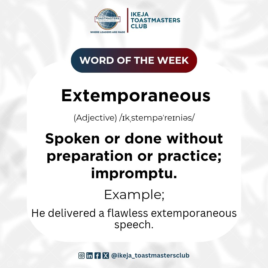 IkejaTMNigeria's tweet image. 𝗪𝗢𝗥𝗗 𝗢𝗙 𝗧𝗛𝗘 𝗪𝗘𝗘𝗞 ✨

#workoftheweek #newweek
