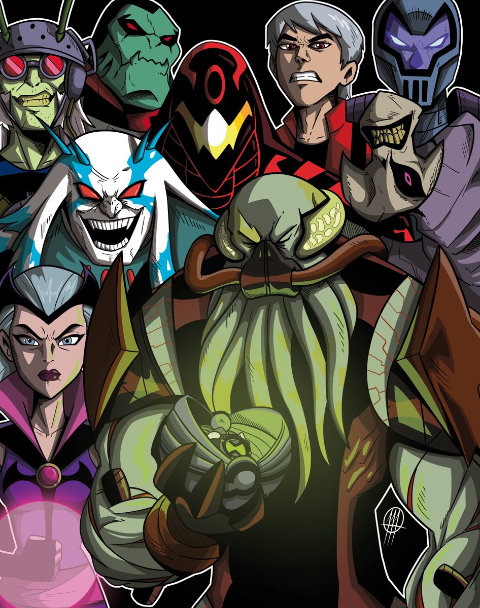 He did it 
#Ben10 #Invincible