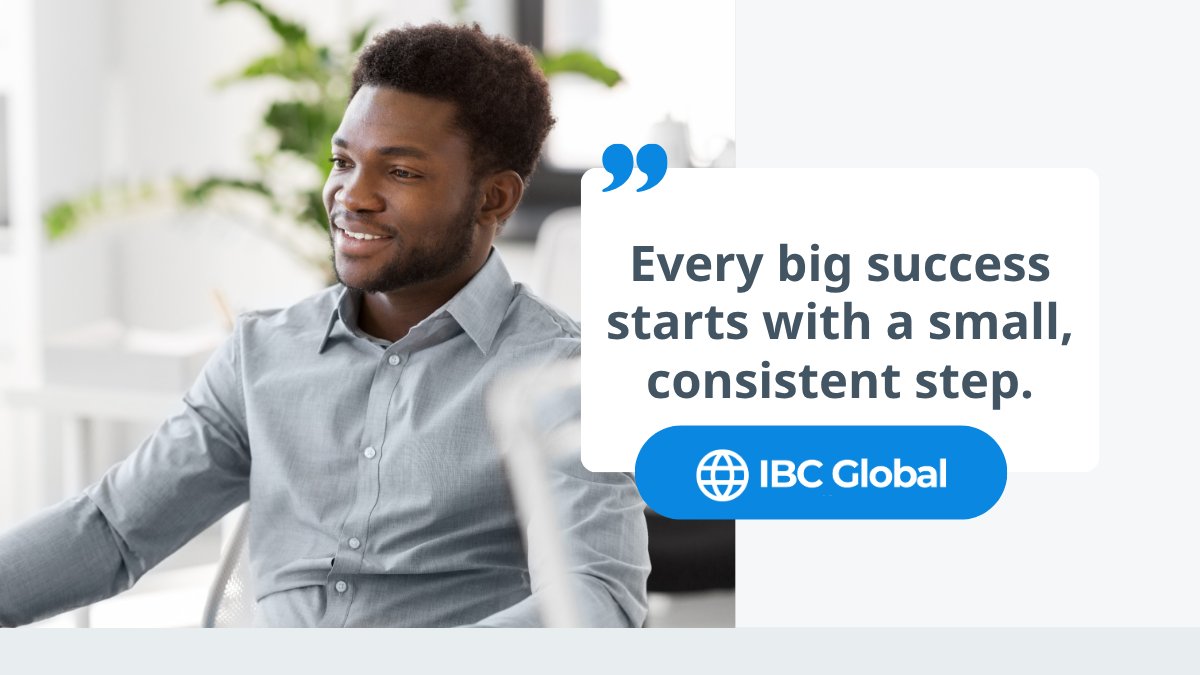 ibcglobalinc's tweet image. Every big success starts with a small, consistent step.
MotivationMonday #Inspirational #InsuranceBusinessConcepts #Finance #IBC #LifeInsurance