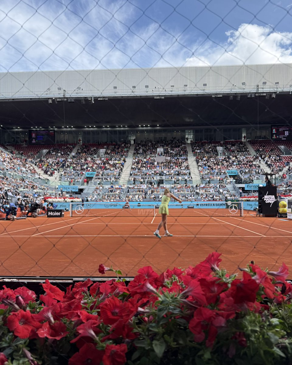 anaivanovic's tweet photo. Madrid photo dump ✨ Tennis, good vibes and time with my girls 💕 https://t.co/5IWg4RFRp3