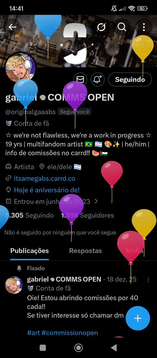 Limão! COMMS OPEN!! tweet media