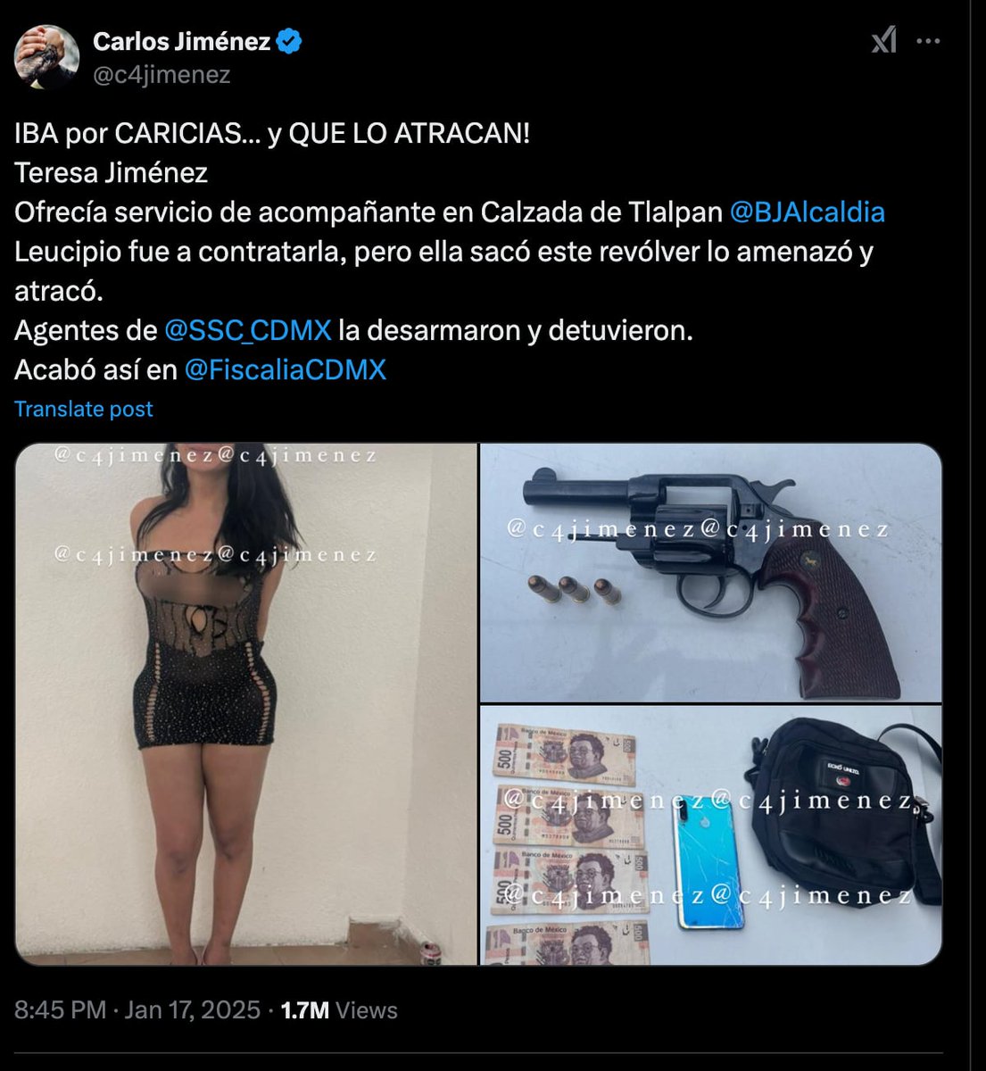 Mario Pérez tweet media