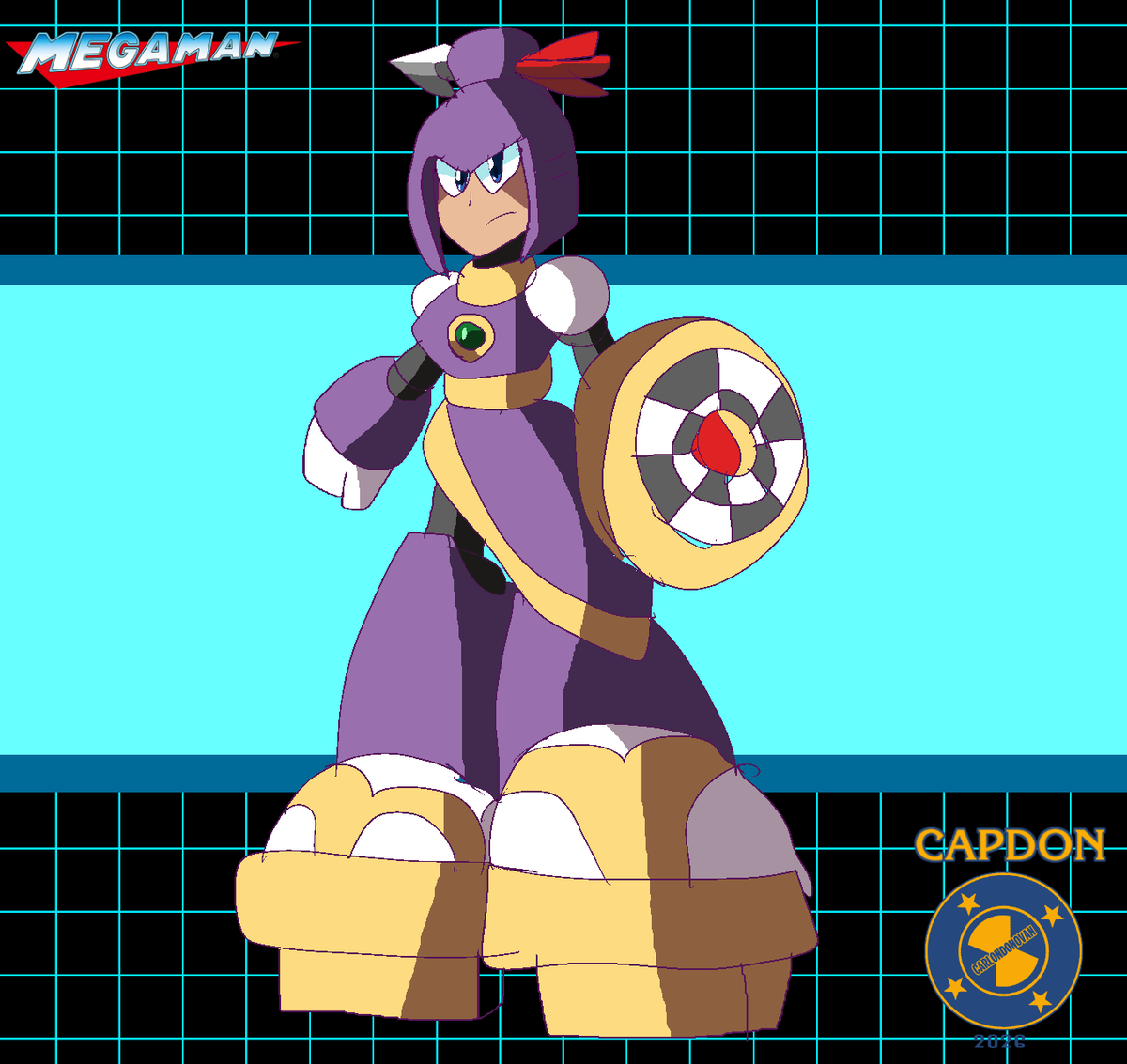 carlondonovan's tweet image. (Mega Man OC Number 117)

CDN-117: Shooter Woman Darts Robot

Weapon: Triple Shooter

Stage: Target shooting center
#megaman #ロックマン