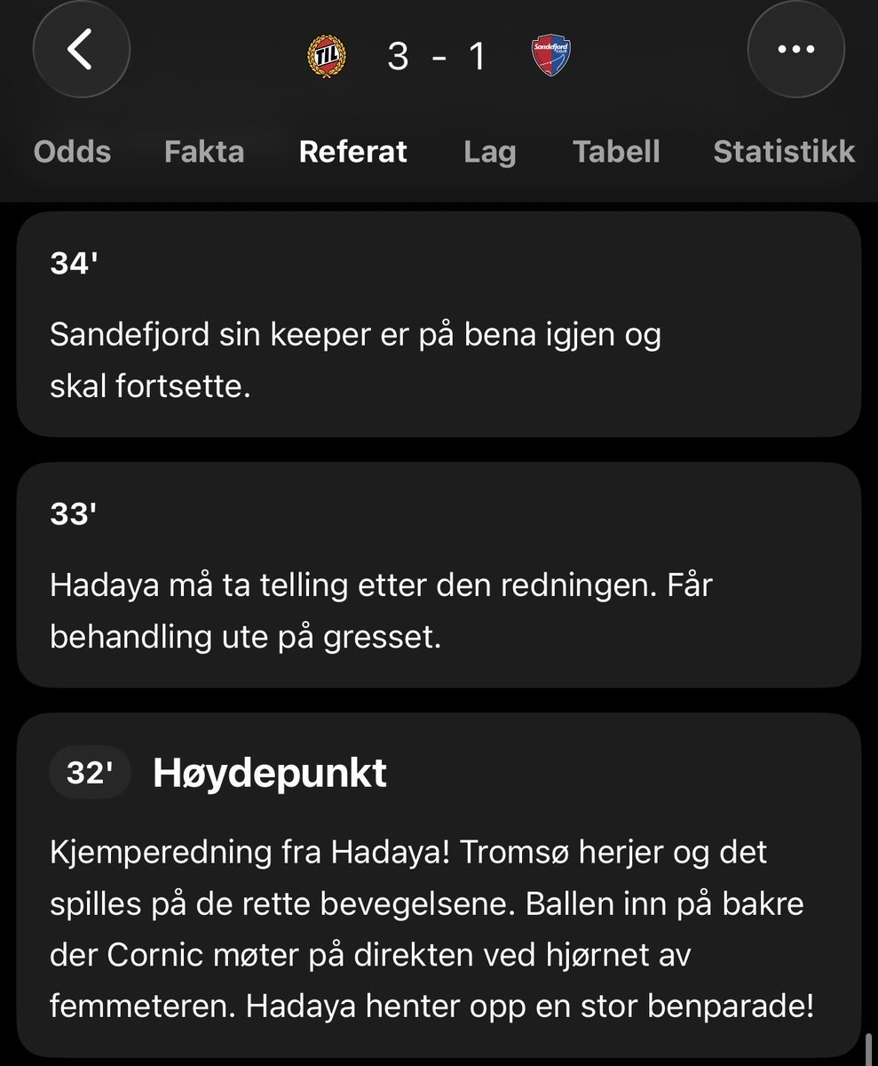 TILTrey's tweet photo. @OssResten Skjer jo hver jævla kamp med alle andre! Forskjellen er jo at media klikker i vinkel når "underdogen" opplever det. Enten må NFF vurdere nye regler, eller så burde folk holde munn. https://t.co/79FTNd92B6