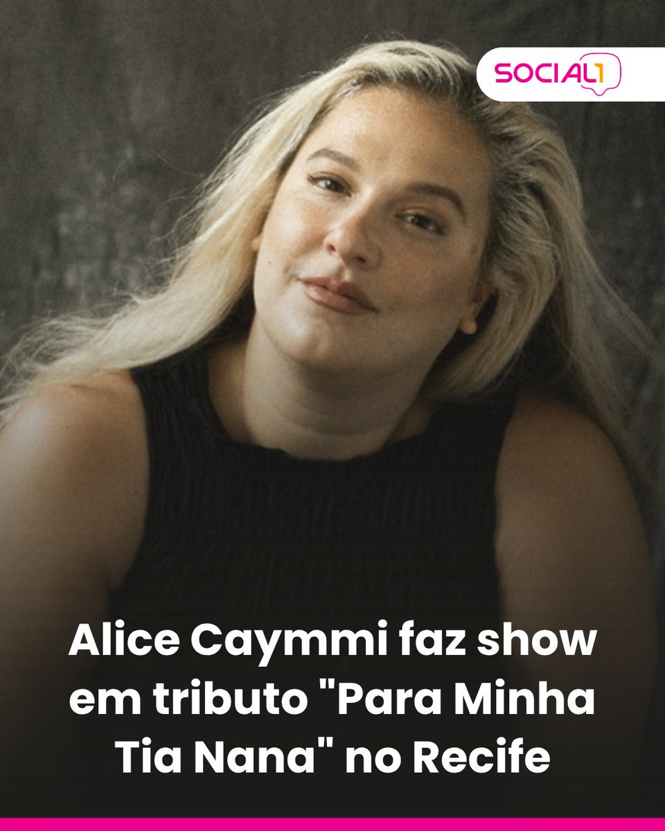 blogsocial1's tweet image. 🖤 A CAIXA Cultural Recife, no Recife Antigo, recebe, de 27 a 30 de maio, às 19h30, o espetáculo “Para Minha Tia Nana”, tributo de Alice Caymmi à icônica Nana Caymmi. 

📸 Divulgação / Marcela Cure
 digital  ng
#digital