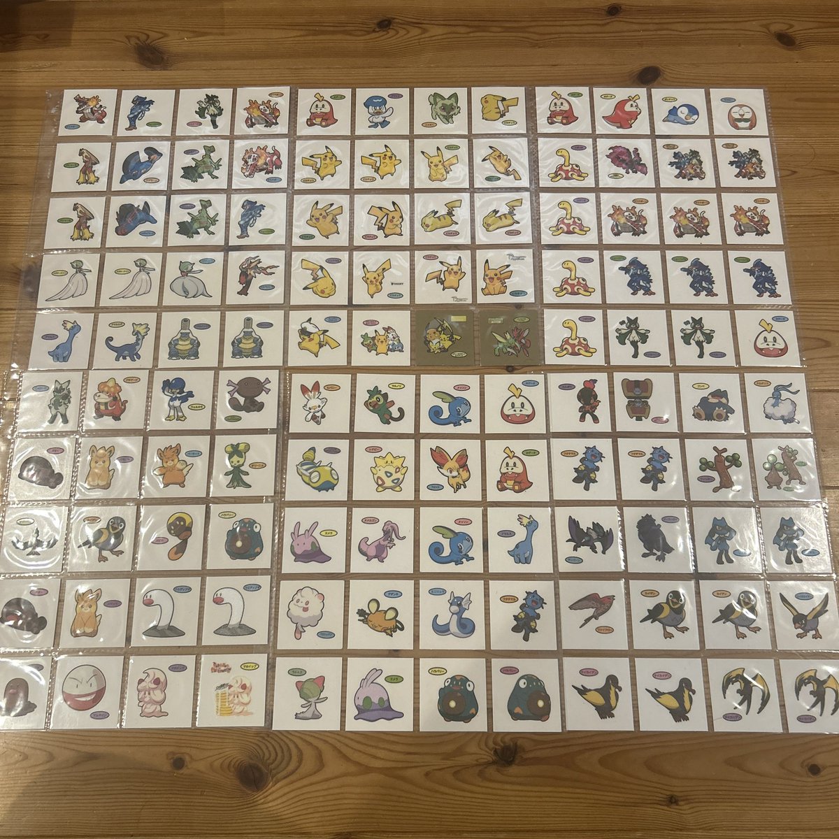 Ritorito_party's tweet photo. ポケモンシール　交換

特にこれと言って欲しいのはないので画像いただければ選びます！

購入もokです！ https://t.co/1SyaFDsotr