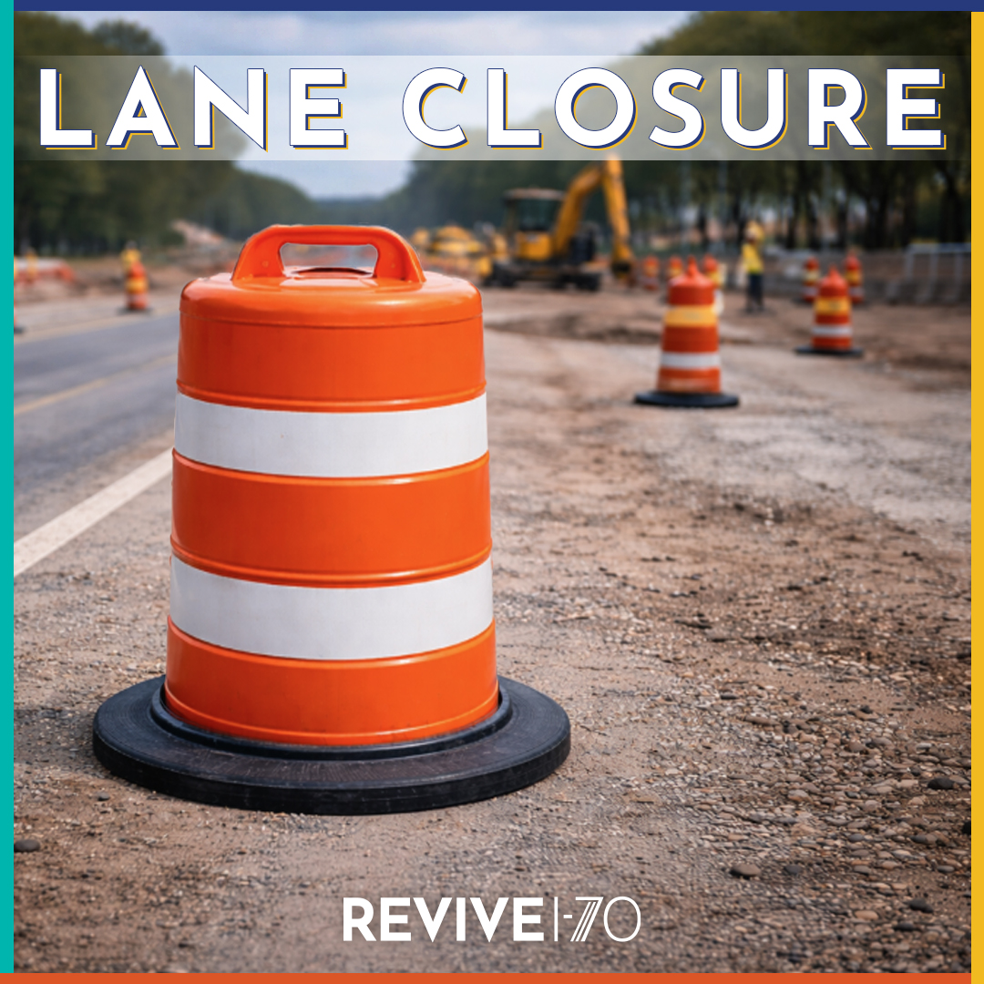 ReviveI70's tweet photo. On or after Monday, May 4, US 35 will be reduced to a single lane in each direction from Industries Rd. to Salisbury Rd. The lane restrictions will be in place through late 2026.

Weekend closures on eastbound I-70 are also set to begin this month.

https://t.co/bXP5VdbpRg. https://t.co/4tiS0ncVA5