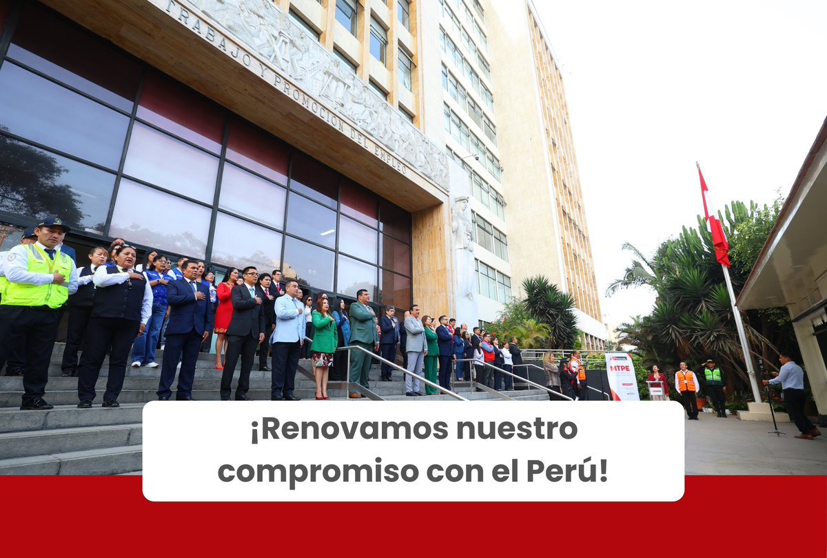Ministerio de Trabajo y Promoción del Empleo tweet media