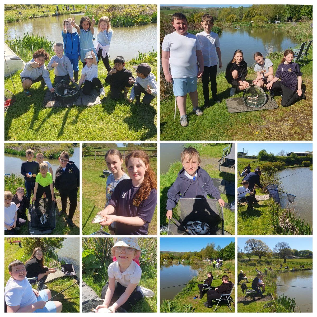 MSmed4's tweet image. #TeamworkThursday 🎣 with @LINKLead_CCA @Head_CoalClough @rosewoodburnley @BTRCCinfo @BarrowfordSch was another fabulous session in the sunshine. Fresh air, sunshine, focusing on the fishing - nothing else, teamwork, having fun and relaxing in the great outdoors. #Wellbeing 🎣🙂