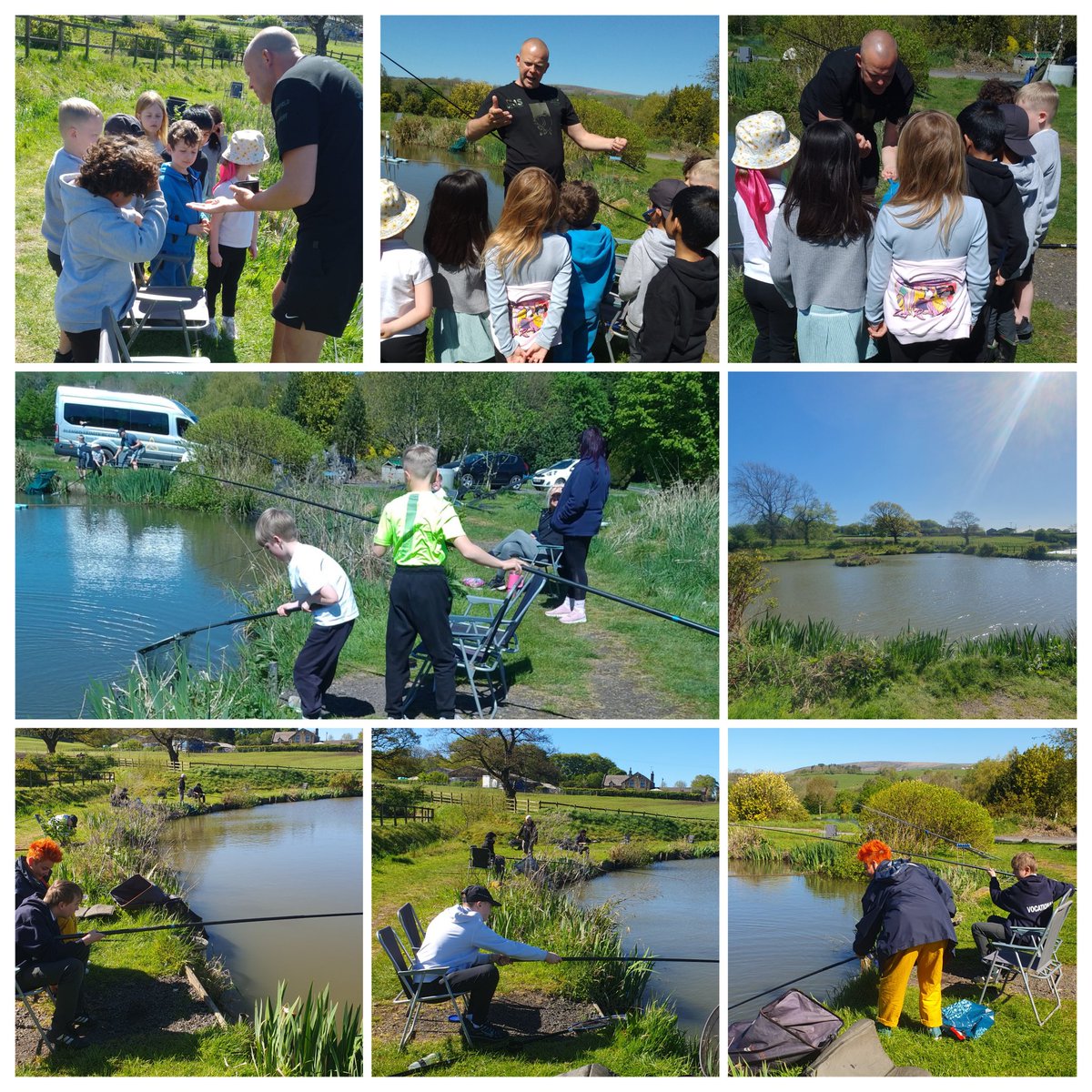 MSmed4's tweet image. #TeamworkThursday 🎣 with @LINKLead_CCA @Head_CoalClough @rosewoodburnley @BTRCCinfo @BarrowfordSch was another fabulous session in the sunshine. Fresh air, sunshine, focusing on the fishing - nothing else, teamwork, having fun and relaxing in the great outdoors. #Wellbeing 🎣🙂