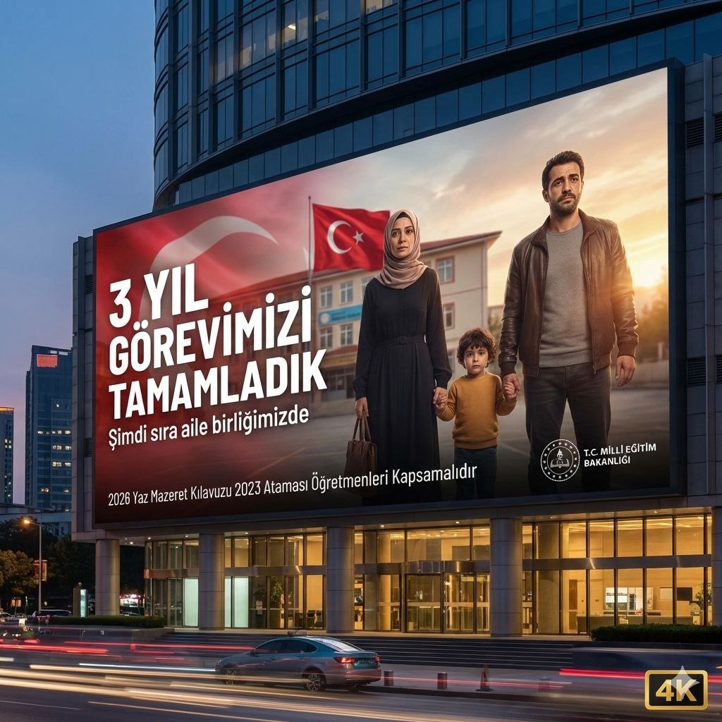<a href="/RTErdogan/">Recep Tayyip Erdoğan</a> Sayın <a href="/RTErdogan/">Recep Tayyip Erdoğan</a>, "3+1" sistemine göre görevimi yaptım. Eylül 2023 atamalı bir öğretmen olarak kılavuzdaki statü ayrımından dolayı hakkım olandan mahrum edilmek istemiyorum Aile yılında aileme kavuşmak istiyorum <a href="/Yusuf__Tekin/">Yusuf Tekin</a> #2023EylülAtamasıAileBirligi