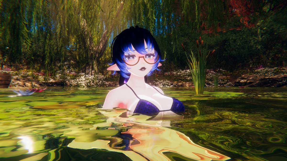 SaddieVT's tweet photo. Lovely day to go skinny dipping~ Would you join me?😘 https://t.co/u4CXTT8YRW