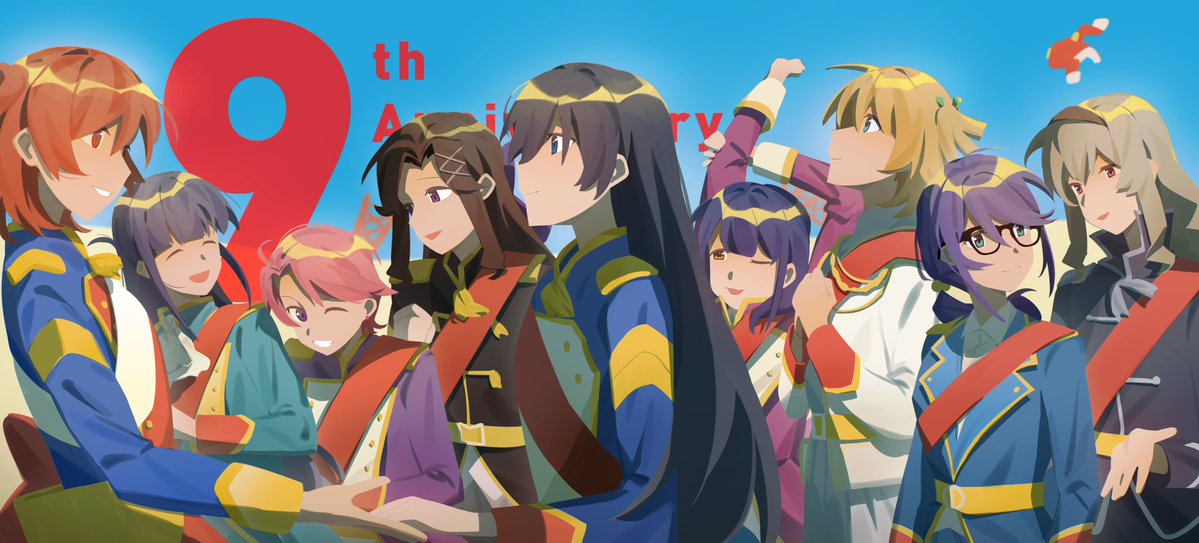 9週年！  

#スタァライト9周年 
#舞台創造科のレヴュー