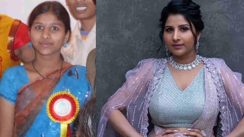 yourbaabu's tweet photo. Satyavathi Rathod aka Mangli - then and now! https://t.co/IEIFHcuyRu