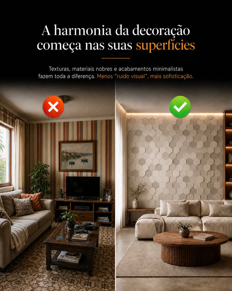 ACL_Louro's tweet image. ✨ O segredo de um espaço de alto padrão está nos materiais.

Paredes e pavimentos certos transformam qualquer ambiente.
Menos ruído visual. Mais harmonia, conforto e sofisticação. 🏡

#decoração #homedecor #concrete #arquitetura #design