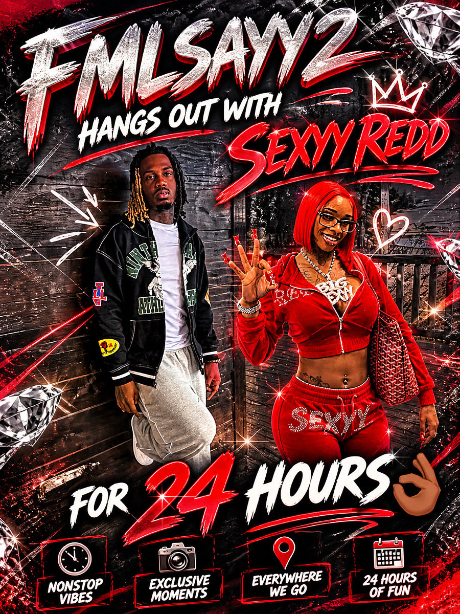 SmackerSayy2's tweet image. 24 HOURS WITH SEXXY REDD
#LITVIBES
#ShareThis
EVERYBODY TAG SEXXY REDD LETS MAKE THIS HAPPEN 👌🏾🗣️💯🔥🅱️
Tag Sexxy Redd In Comments 💪🏾