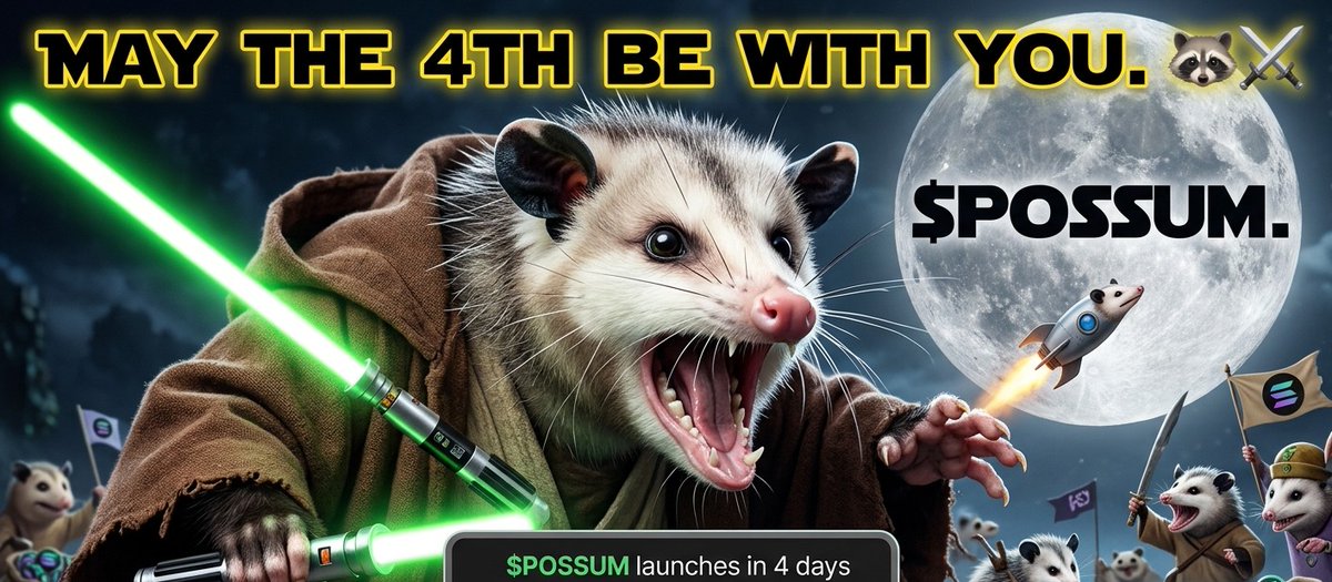 PossumToken's tweet photo. @bonk_inu Launch is May 8th https://t.co/OMQyA2plGg
