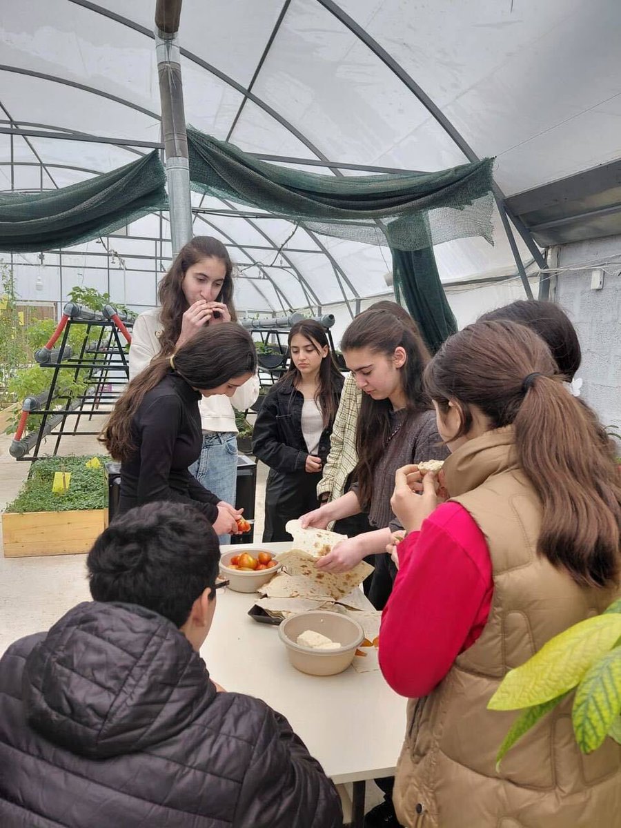 ParosFoundation's tweet photo. Students from Abovyan School No. 2 joined our “My Life in the Community” program with the student at Nerkin Karmir Aghbyur School, spending a week fully immersed in daily life.

We love this hands-on way to learn, connect, and feel part of something bigger. https://t.co/NuxO7Hqwyg