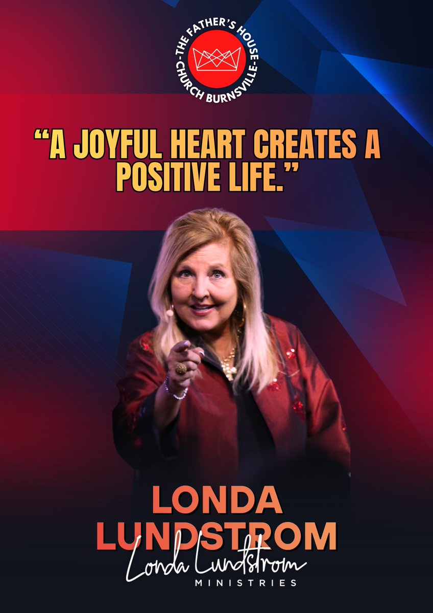 LondaLundstrom's tweet image. Joyful Living

A joyful heart creates a positive life. Choose joy daily and let it shape how you see and live your life. ✨

"A cheerful heart is good medicine." – Proverbs 17:22

#LondaLundstromMinistries #LivingFaithUnleashed #FaithInAction