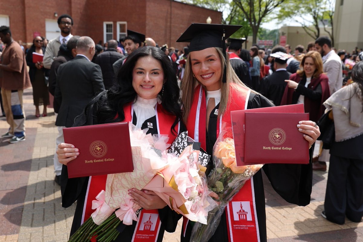 North Central College tweet media
