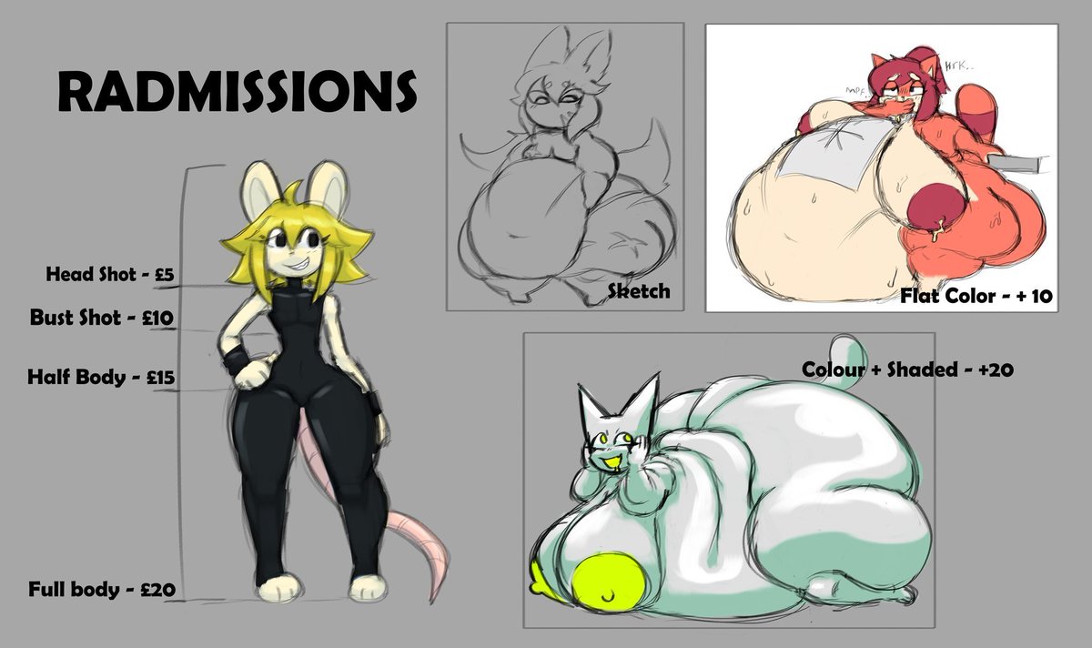 RADMISSIONS OPEN!
Good news,  Pc is somewhat functional!

Will be selective! 3 slots!
