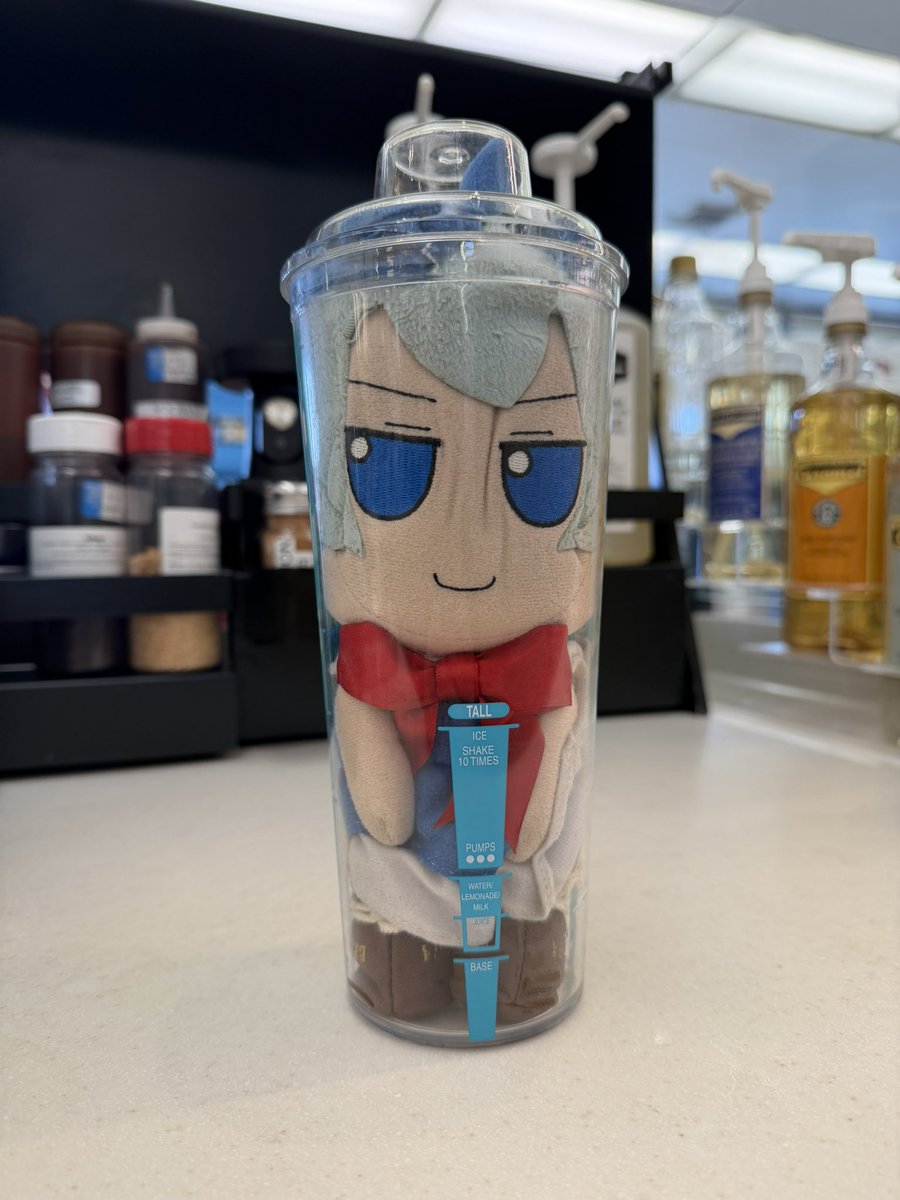 I’ll have me baka shaken, not stirred