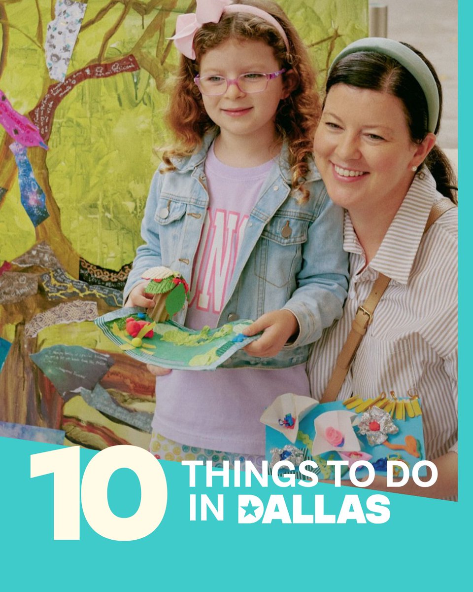 visit_dallas's tweet image. Your weekend plans just got a major upgrade⭐

Here are your 10 Things to do in Dallas, May 4-10! 
→bit.ly/3Pm0enM

#ThingsToDo #Dallas #Weekend