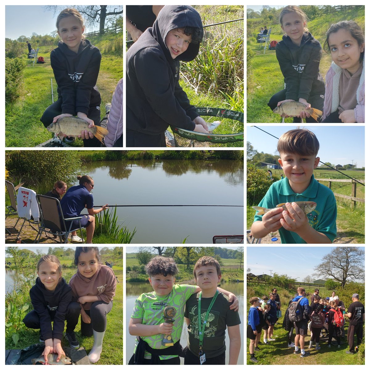 MSmed4's tweet image. #FeelGoodFridayFishing with our weekly school groups. A lake full of young anglers having fun, learning new skills, working together, laughing and joking, catching fish, socialising and congratulating each other is what makes Friday mornings so enjoyable and rewarding. Superb! 🎣