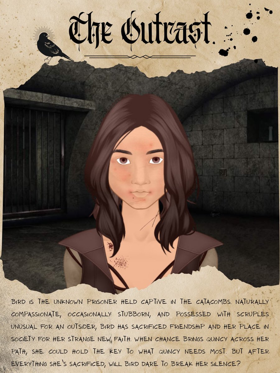 once_darkness's tweet image. ⚖️An ascetic who’s secretly a heretic
🙏Her disgraced friend who still believes in the gods
✝️The mysterious prisoner she plots to deceive
🔪A man w the uncanny ability to uncover all secrets

The balance will break in The Babbler &amp;amp; the Balance Keeper

#IndiePit #SPF #NA #CS