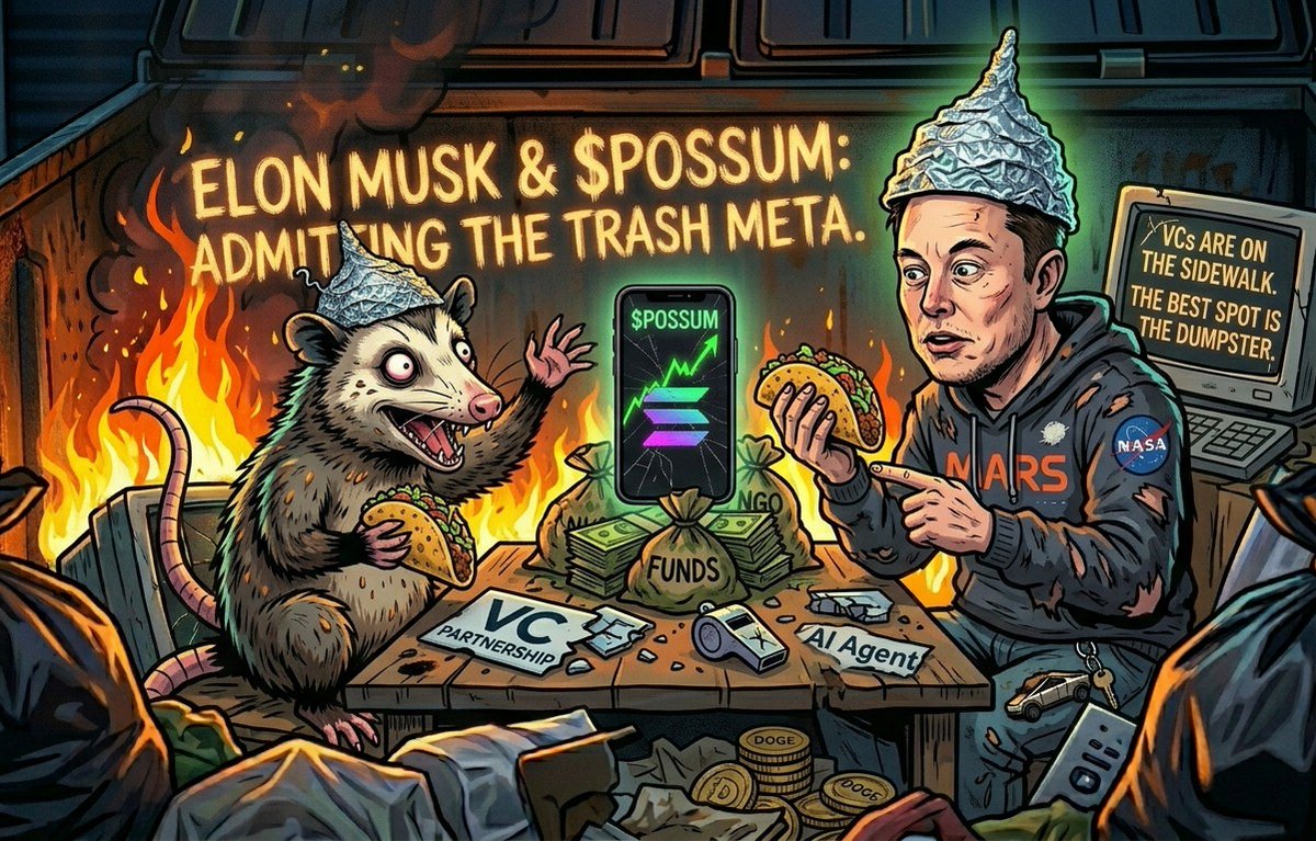 PossumToken's tweet photo. @elonmusk @TheIdiotTax May 8th on Solana https://t.co/9YK0vwxmoh