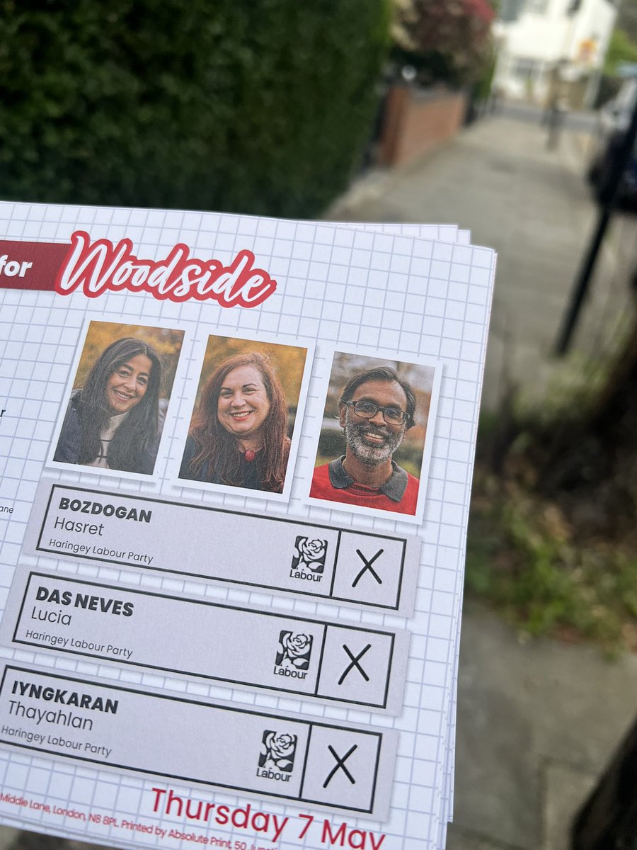 perayahmet's tweet photo. In Woodside ward today ❤️

A place where my family have lived since the 1960s.

A place where I went to primary and secondary school.

A place where I played in the local parks and used the local shops.

Local matters.

Mum says Vote Haringey Labour on May 7 (she’s never wrong!) https://t.co/oN0rkuji2y
