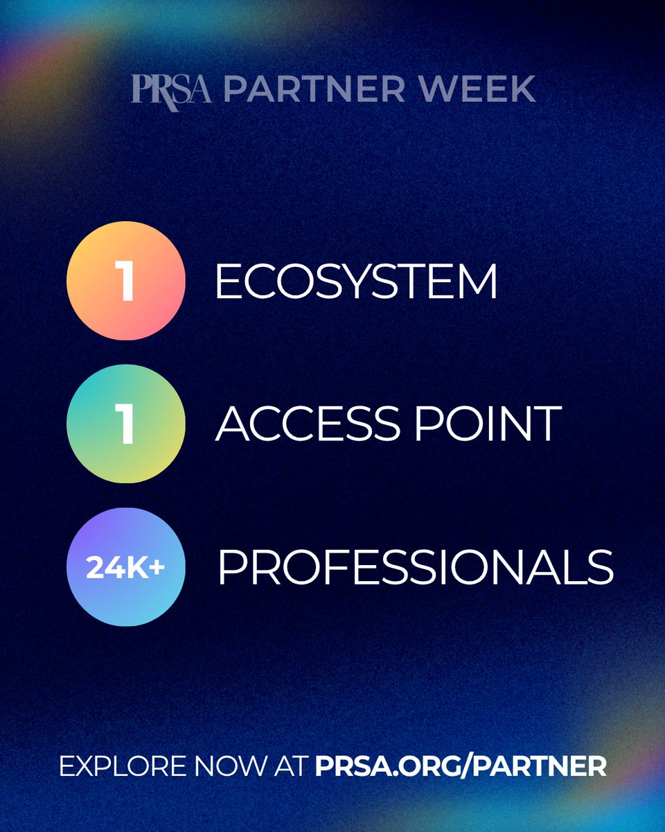 PRSA tweet media