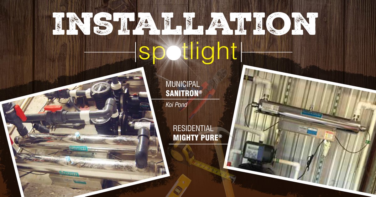AtlanticUVCorp's tweet image. We present these outstanding installations of our UV disinfection products. This Sanitron® and Mighty Pure® help neutralize waterborne bacteria in the places where they are installed.
Read More » buyultraviolet.com

#municipalwater #installation