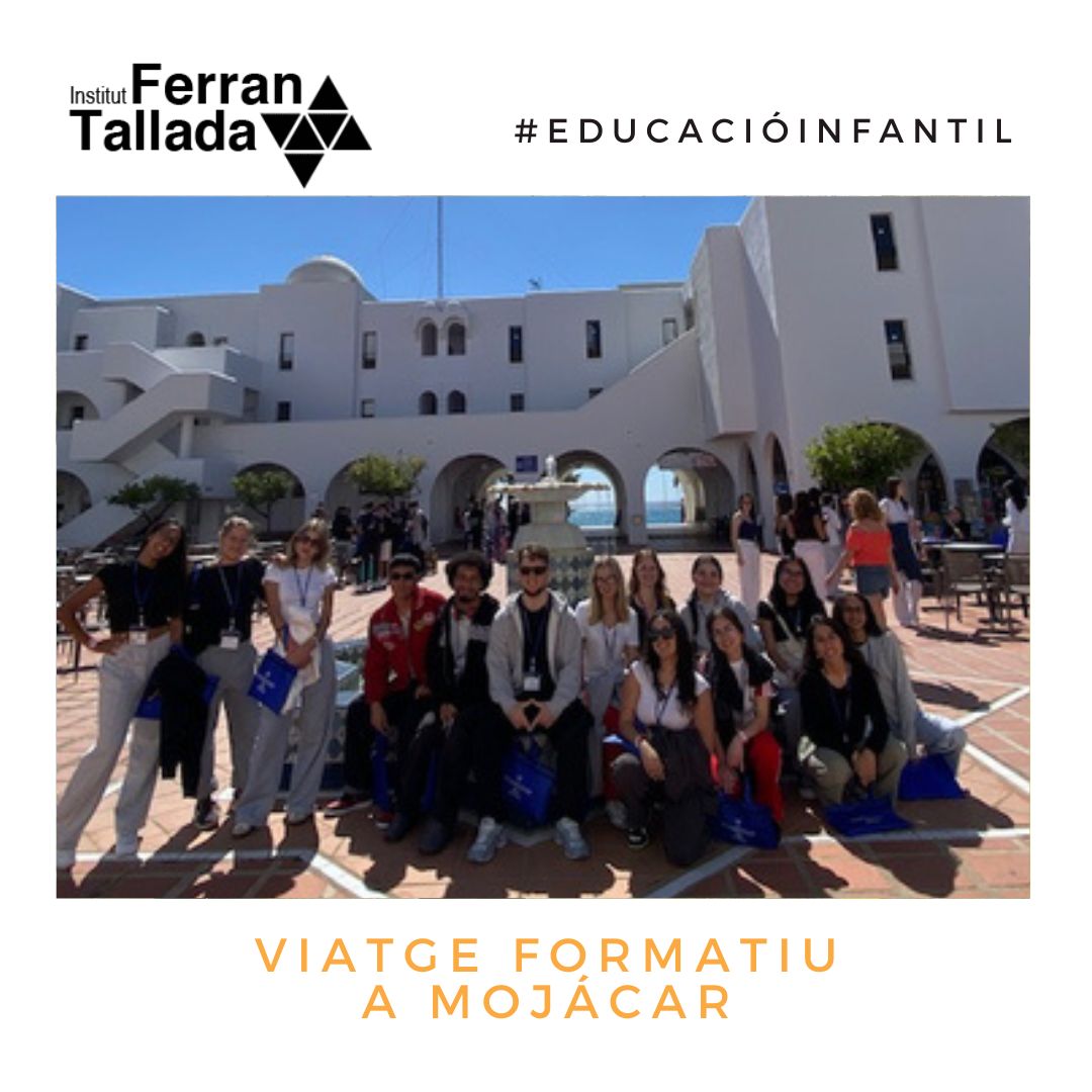 Ferrantallada's tweet photo. Un grup de 2n d’Educació Infantil ha participat en una formació de quatre intensos dies a Mojácar formant-se en Baby Sign Language.
Més fotos i info al nostre blog!
👉https://t.co/6gwvNadeJ0

#educacioinfantil #ferrantallada #formacióprofessional #fp https://t.co/xMGCCioGbQ