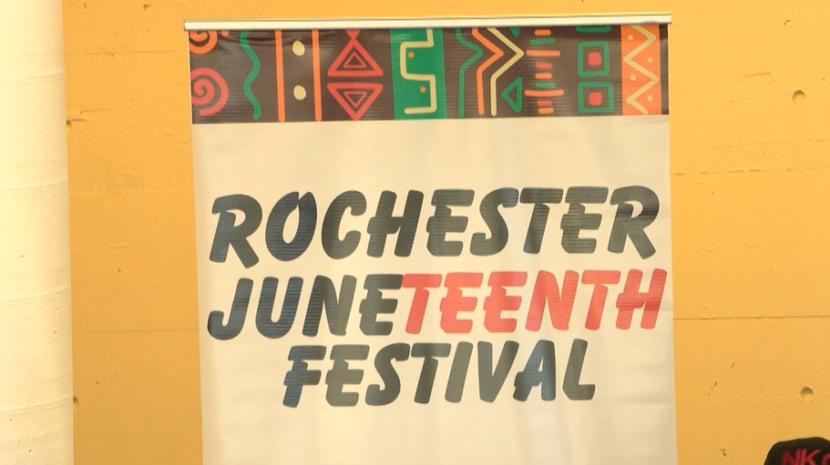 News_8's tweet photo. Plans have been revealed for the upcoming Rochester Juneteenth Festival — including the festival's "homegrown" headliner!https://t.co/SGgDB5o9u7 https://t.co/hYeaTFZcxs