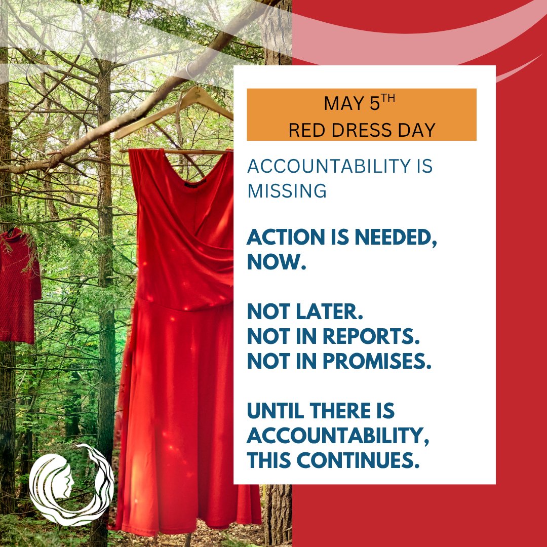 This is systemic.
Across systems meant to protect, responses fall short and families are left without answers.

This is happening now.
Accountability is required, not optional.

#MMIWG2S #RedDressDay