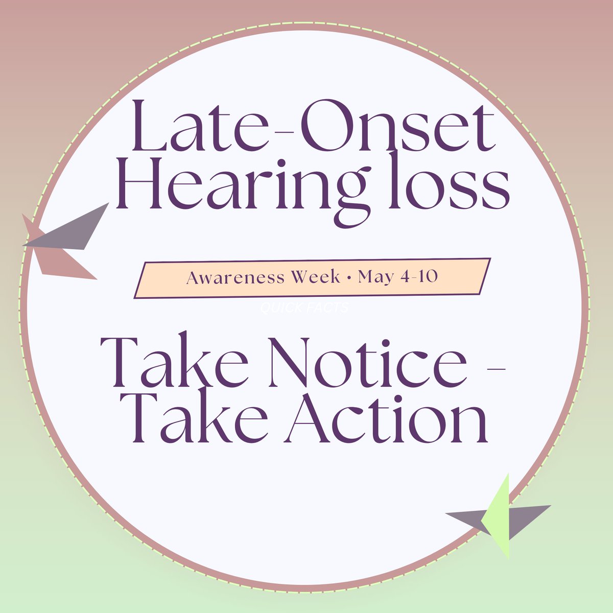 InfantHearing's tweet photo. It’s Late-Onset Hearing Loss (LOHL) Awareness Week 🤎

Hearing loss doesn’t always show up at birth.

It can develop months or years later—awareness matters. Early action makes a lifelong difference.

#LOHLAwareness #PublicHealth #EHDI https://t.co/MEfEZznh8l