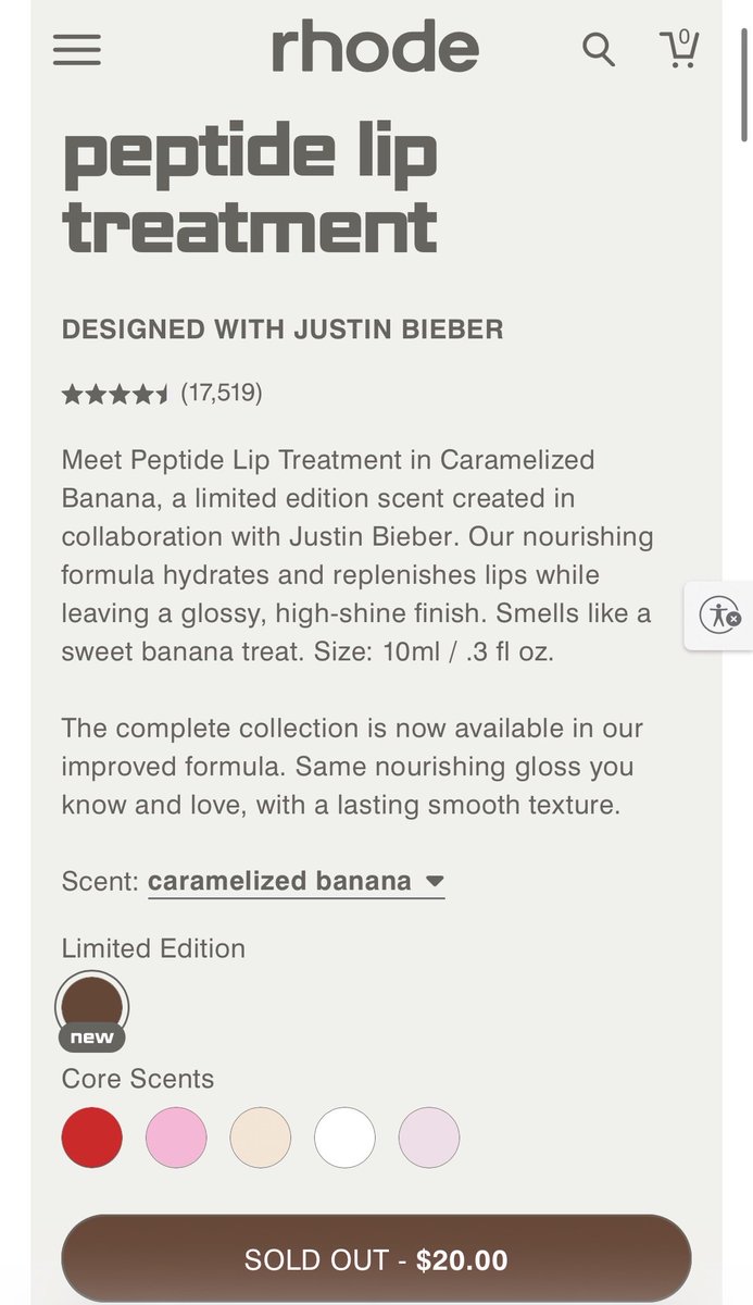 GirlfriendIndex's tweet photo. $ELF Rhode’s latest collab w Justin Bieber has sold out. Clear heat signal and clean conversion. https://t.co/Z2l0Fyg05B