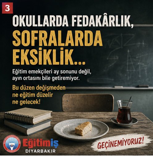 Eğitim-İş Diyarbakır/Birleşik Kamu İş Diyarbakır tweet media