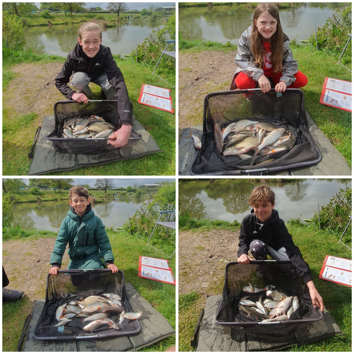 MSmed4's tweet photo. Our Parent and Child Fishing Sessions are now available to book again fortnightly via our website https://t.co/FiNYf3phfD. Sessions available fortnightly over the Summer months. Saturday morning was a brilliant session. Lots of fish caught and lots of learning together. Superb!🎣 https://t.co/0fWnOv9unW