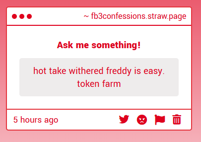 Frickbears 3 Confessions tweet media