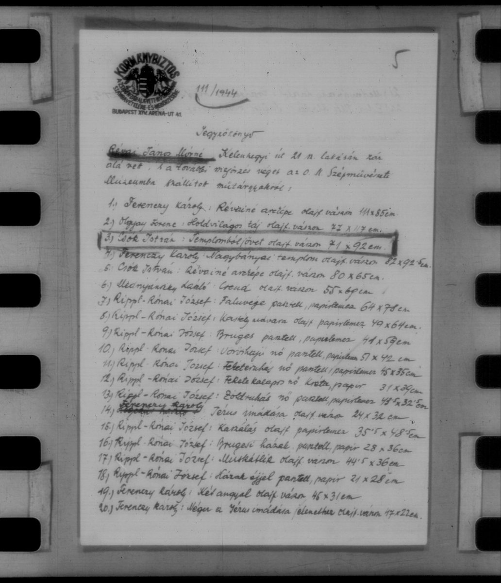 Holocaust Art Recovery Initiative tweet media
