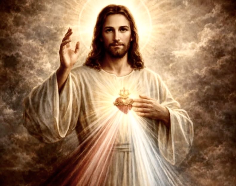 .
Hora da Misericórdia ✨✝️🛐✨

Eterno Pai, eu Vos ofereço o Corpo e Sangue, a Alma e Divindade de Vosso diletíssimo Filho, Nosso Senhor Jesus Cristo, em expiação dos nossos pecados e do mundo inteiro.

Pela Sua dolorosa Paixão, tende misericórdia de nós e do mundo inteiro. 🙏🏻❤️‍🔥
