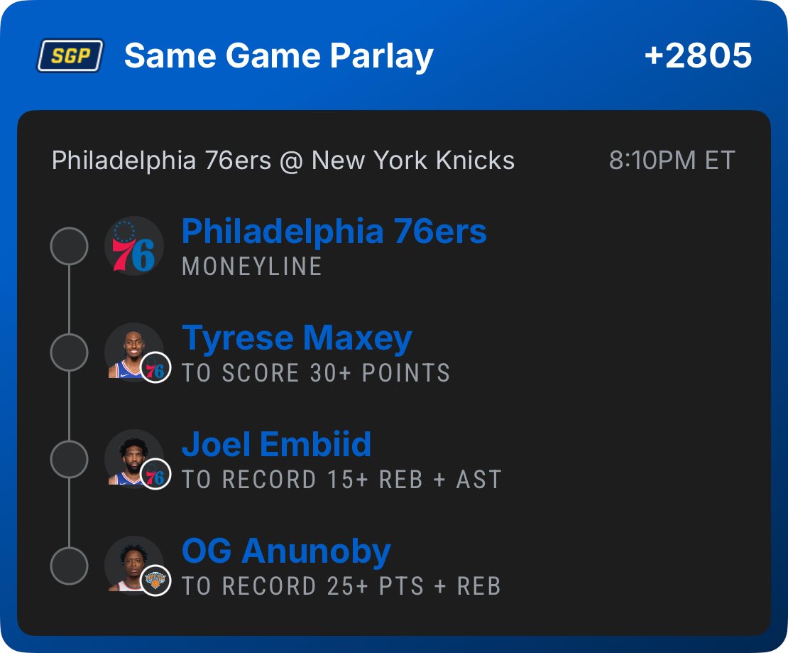 Project Parlay 🎯 tweet media